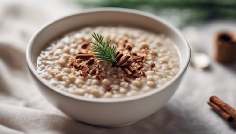 Sous Vide Barley Porridge With Cinnamon