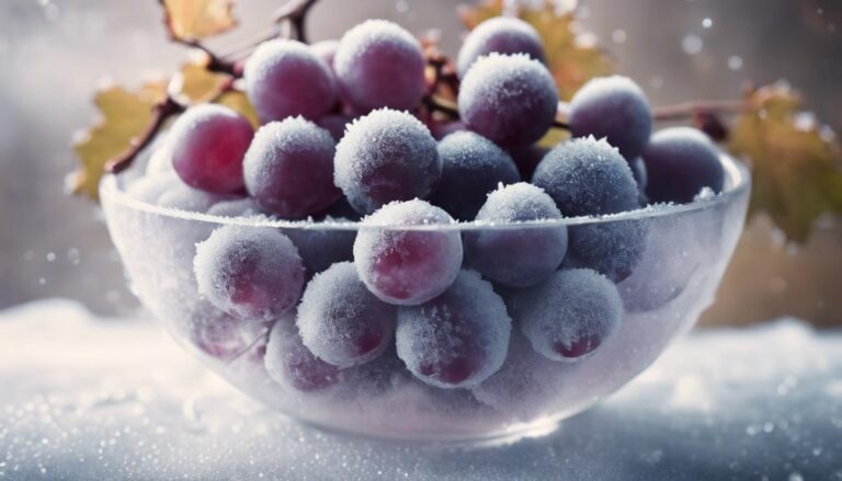 Frozen Grapes