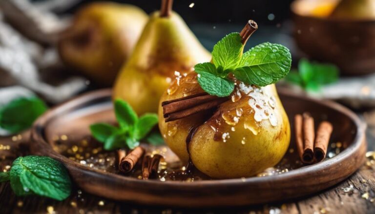 Sweet Solitude: Baked Pears With Cinnamon