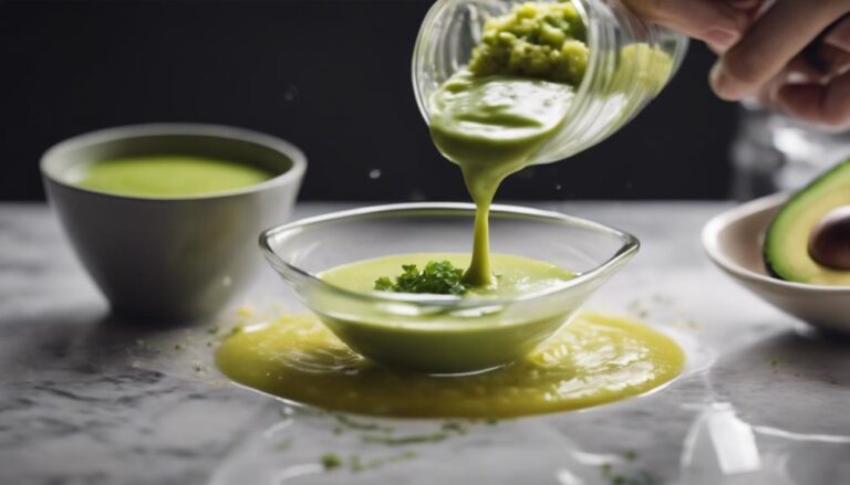 Sous Vide Avocado Gazpacho