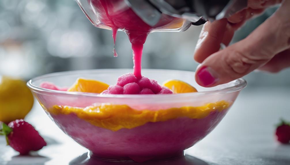 creating delicious homemade sorbet