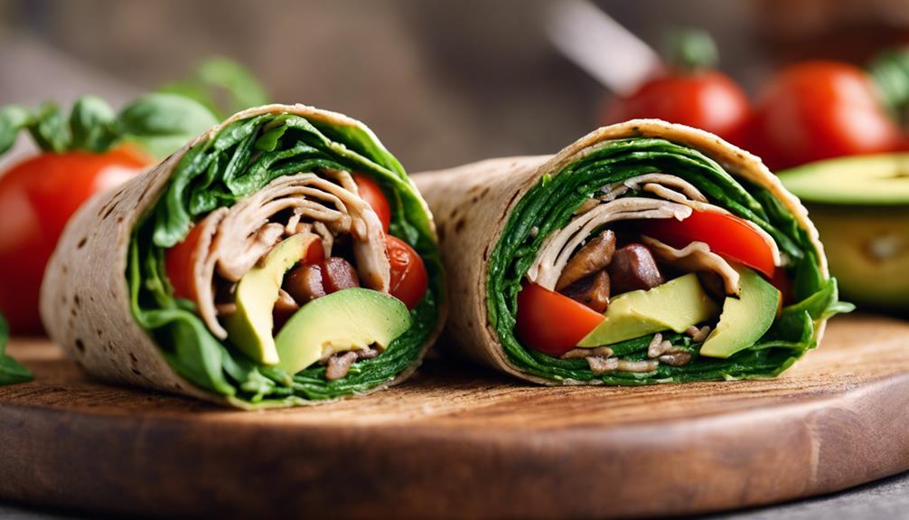 creative and delicious wraps