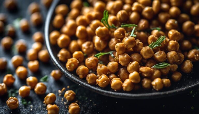 Crispy Sous Vide Chickpeas