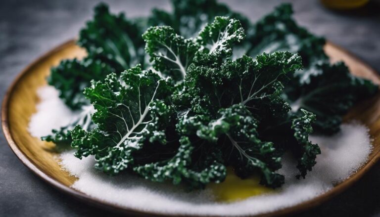 Sous Vide Kale Chips With Sea Salt