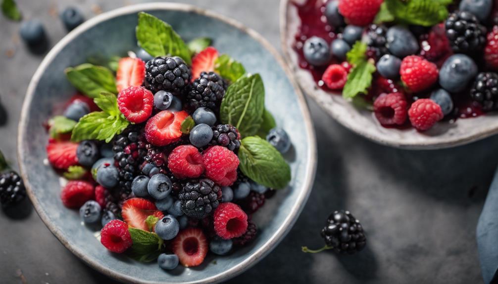 culinary innovation with berries