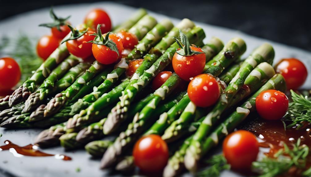 delectable salad with precision