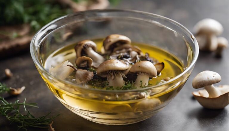 Sous Vide Mushroom Consommé