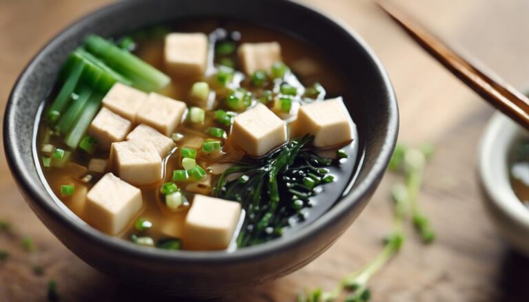 Soothing Miso Soup With Tofu