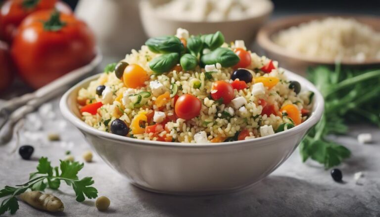 Mediterranean Cauliflower Rice Pilaf