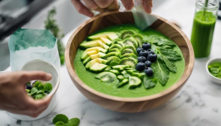 Sous Vide Green Smoothie Bowl