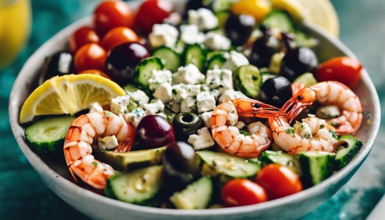 800-Calorie Mediterranean Shrimp Bowl