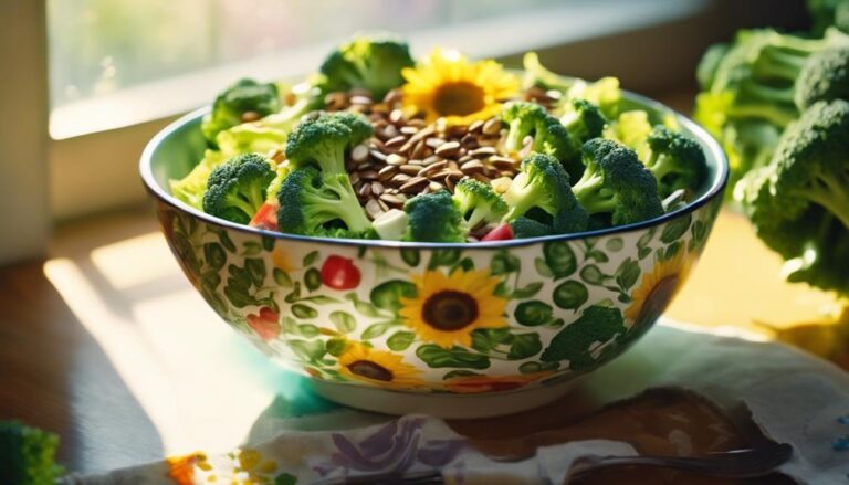 Intentional Indulgence: Broccoli Salad With Sunflower Seeds