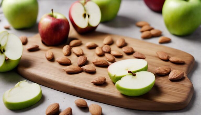 Fresh Apple Slices With Almond Butter