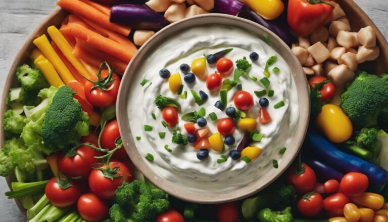 Joyful Greek Yogurt Dip With Veggies