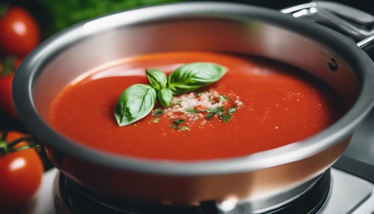 Sous Vide Organic Tomato Basil Soup