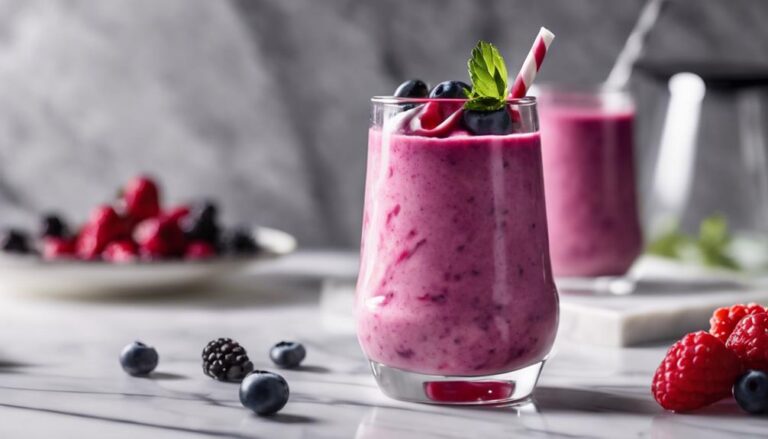 Sous Vide Berry and Yogurt Smoothie