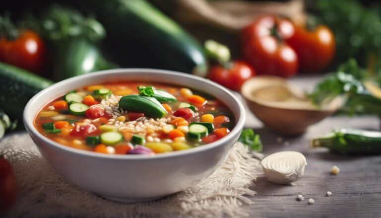 Vegetable Minestrone Soup