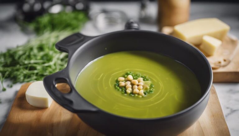 Sous Vide Split Pea and Parsnip Soup