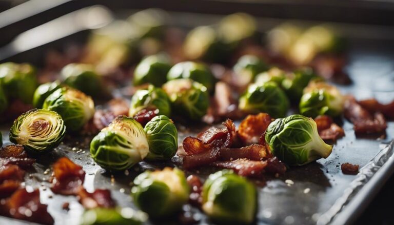 Roasted Brussels Sprouts With Bacon