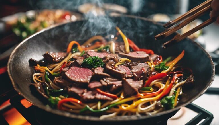 Sous Vide Beef Stir-Fry With Noodles