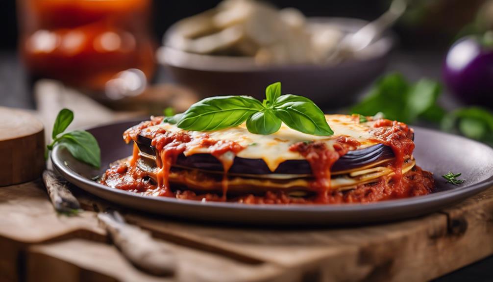 delicious and tender eggplant