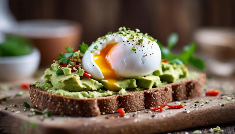 Hearty Avocado Toast With Poached Egg