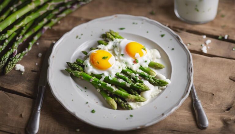 Sous Vide Asparagus and Egg White Scramble