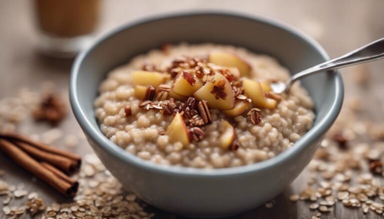 Sous Vide Apple Cinnamon Steel-Cut Oats