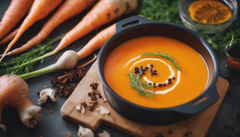 Sous Vide Carrot Ginger Soup