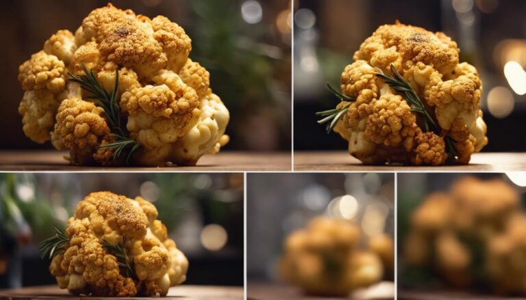 Sous Vide Rosemary and Olive Oil Roasted Cauliflower