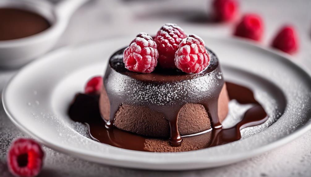 delicious chocolate dessert technique