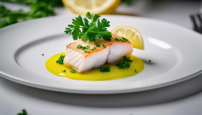 Sous Vide Cod With Parsley and Lemon