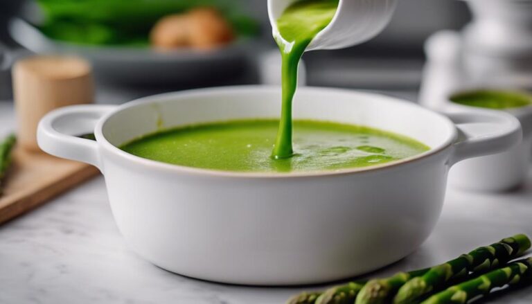 Sous Vide Creamy Asparagus Soup