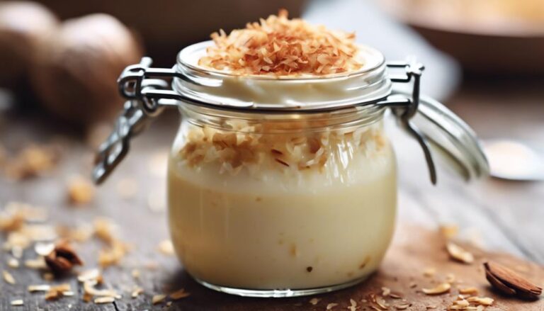 Sous Vide Coconut Custard