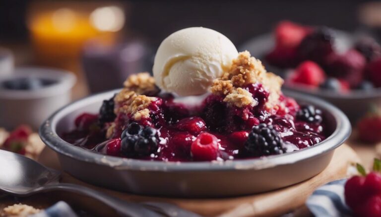 Joyful Berry Cobbler With Oat Topping