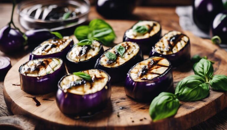 Sous Vide Eggplant Rolls With Ricotta