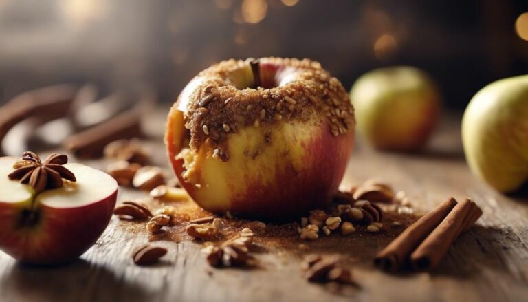 Baked Apples With Cinnamon and Nut Stuffing