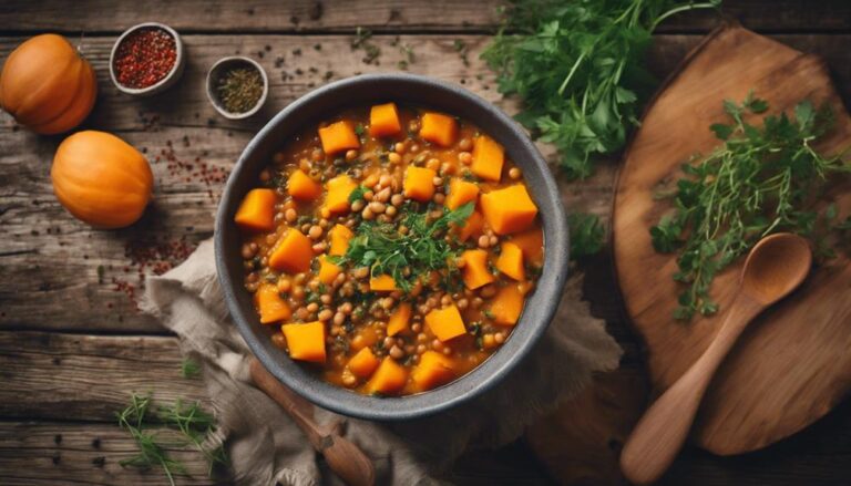 Joyful Butternut and Lentil Stew