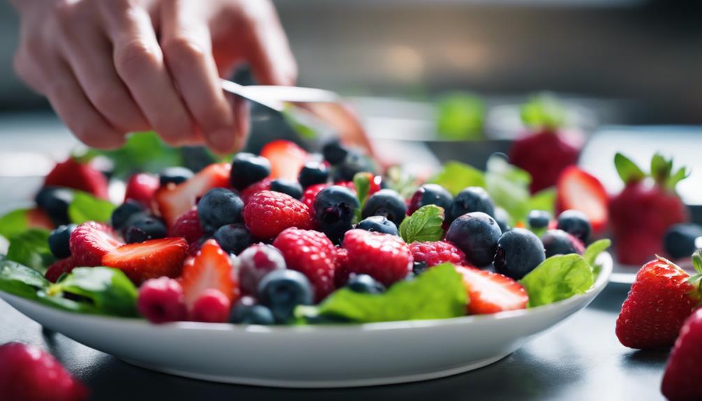 delicious fresh ripe berries