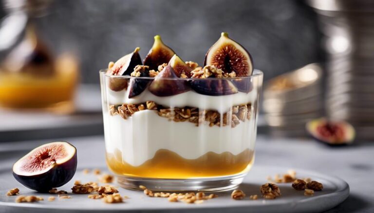 Greek Yogurt Parfait With Sous Vide Honeyed Figs