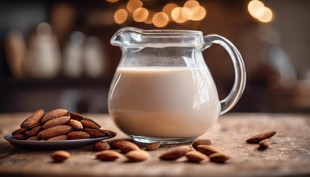 delicious homemade almond milk