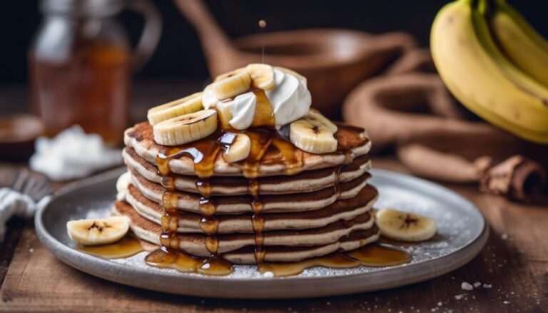 Comforting Banana Bread Pancakes