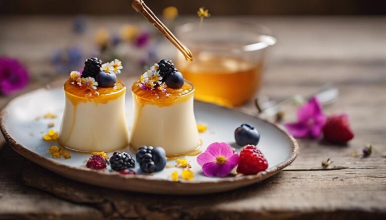 Local Honey Panna Cotta