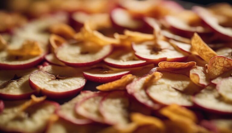 Sous Vide Organic Apple Chips