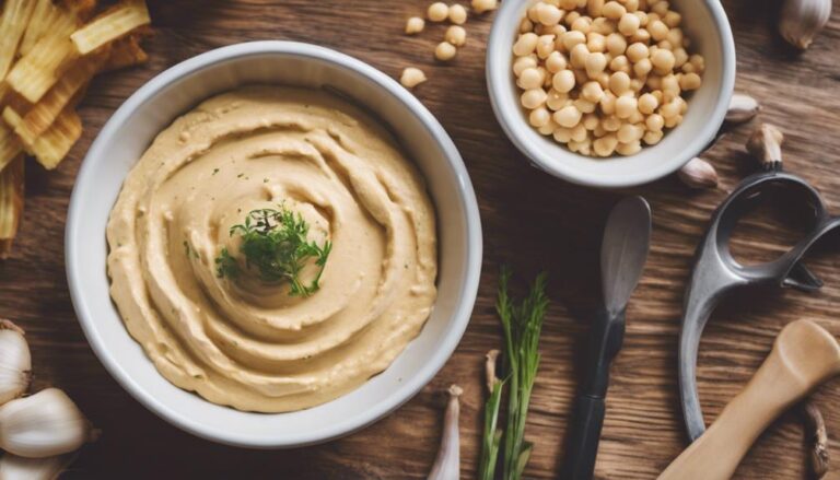 Homemade Hummus With Sous Vide Garlic