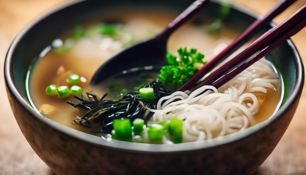 delicious homemade miso soup