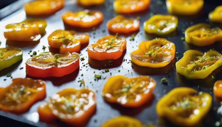 Snack Sous Vide Yellow Bell Pepper Chips