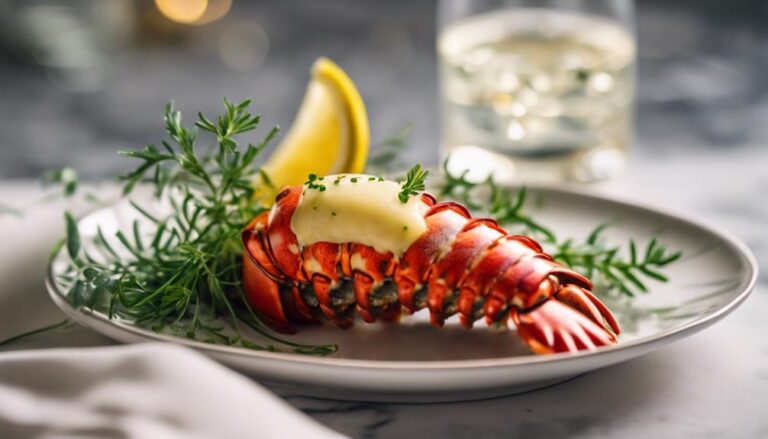 Sous Vide Lobster Tail With Clarified Butter