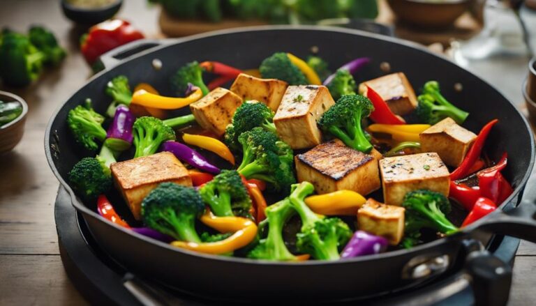 Sous Vide Tofu and Broccoli Stir-Fry