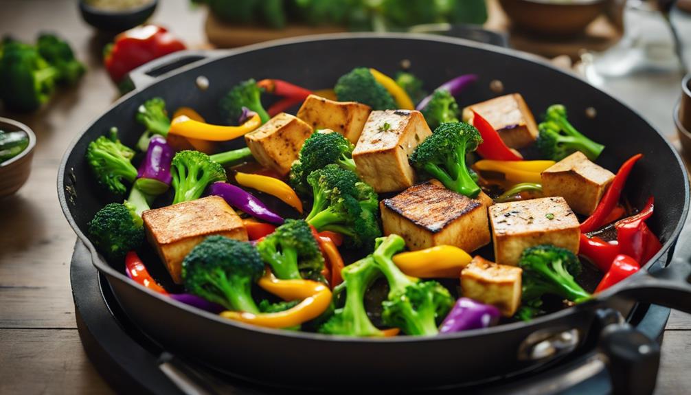 delicious meatless stir fry option